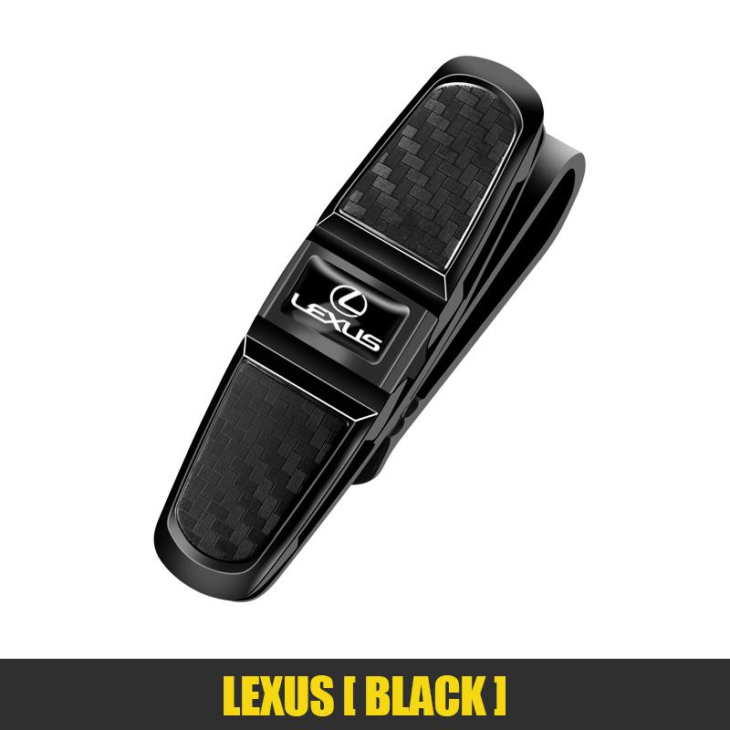 Зажим для солнцезащитного козырька автомобиля с вращением на 360°, зажим для очков, билетов, карт Для Lexus F SPORT GX460 Ct200h IS250 ES 220D IS200 Fsport GS GX IS