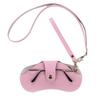 Eyewear Protector PU Leather Glasses Case Wrist Glasses Storege Case  Male