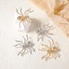 Brooch Spider Necklace Pin Insect Ear Studs Exquisite Exaggerated Spider Jewelry Set Girls