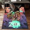 Game Zelda Printed Area Rug Carpet for Bedroom Living Room Home Decor Rugs Mat Non Slip Mat Rug for Bedside