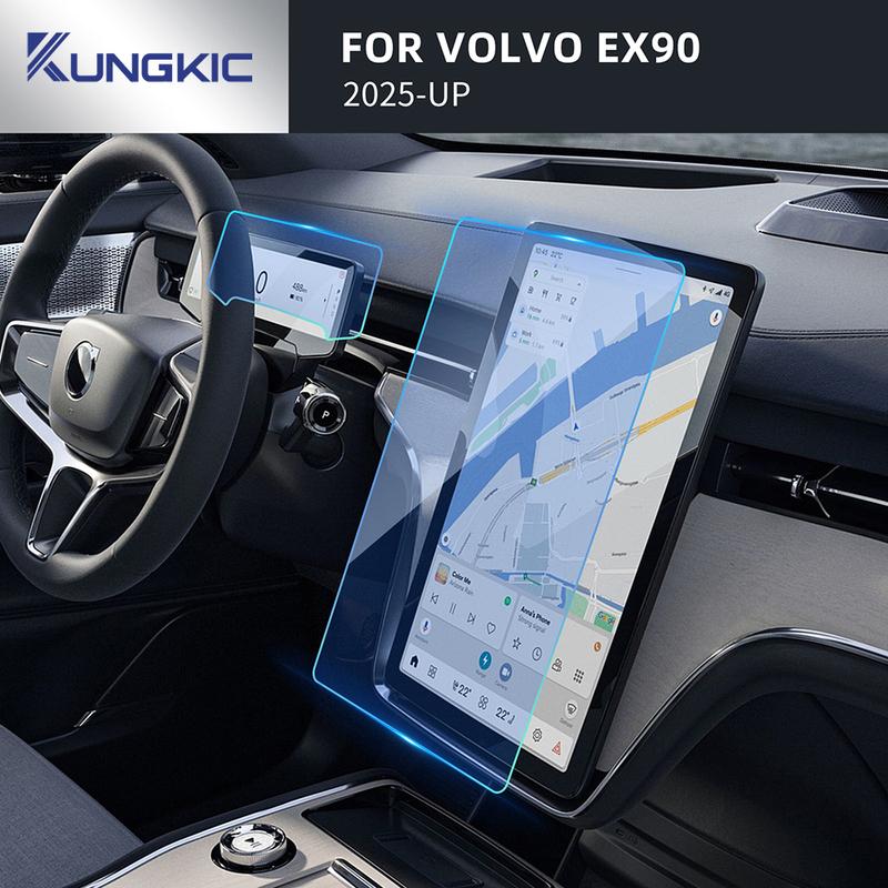 Для Volvo EX90 2025 Polestar 3 Автомобильный Центральный Контроль Навигация Дисплей Приборной Панели Защитная Пленка Наклейка в Салон TPU PPF
