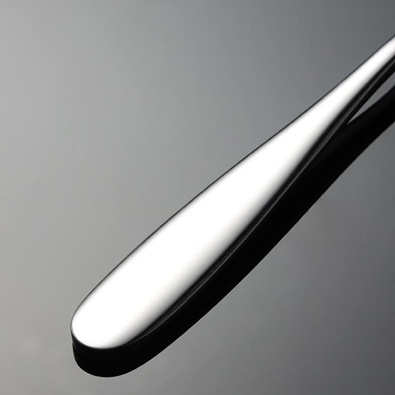 304 нержавеющая сталь тяжелая основная ложка 088 утолщенная гостиничная ресторанная обычная ложка зеркальная полировка 5 мм