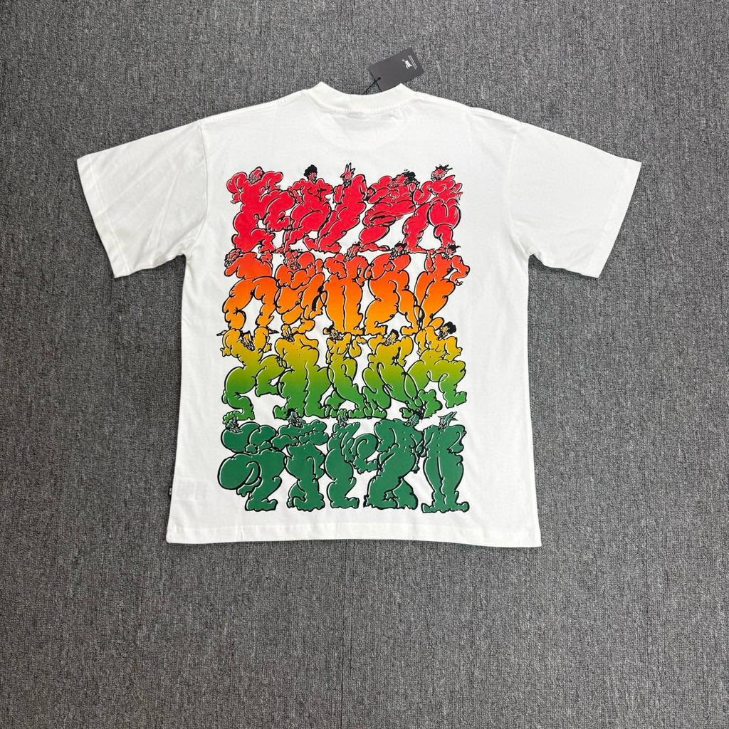 Cross-border trendy brand PATTA European and American street creative fun printing men's and women's casual loose short-sleeved collection T-shirt 