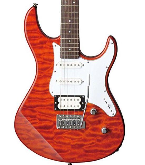 YAMAHA Электрогитара PACIFICA PAC212VQM CMB оригинальный мягкий чехол в комплекте