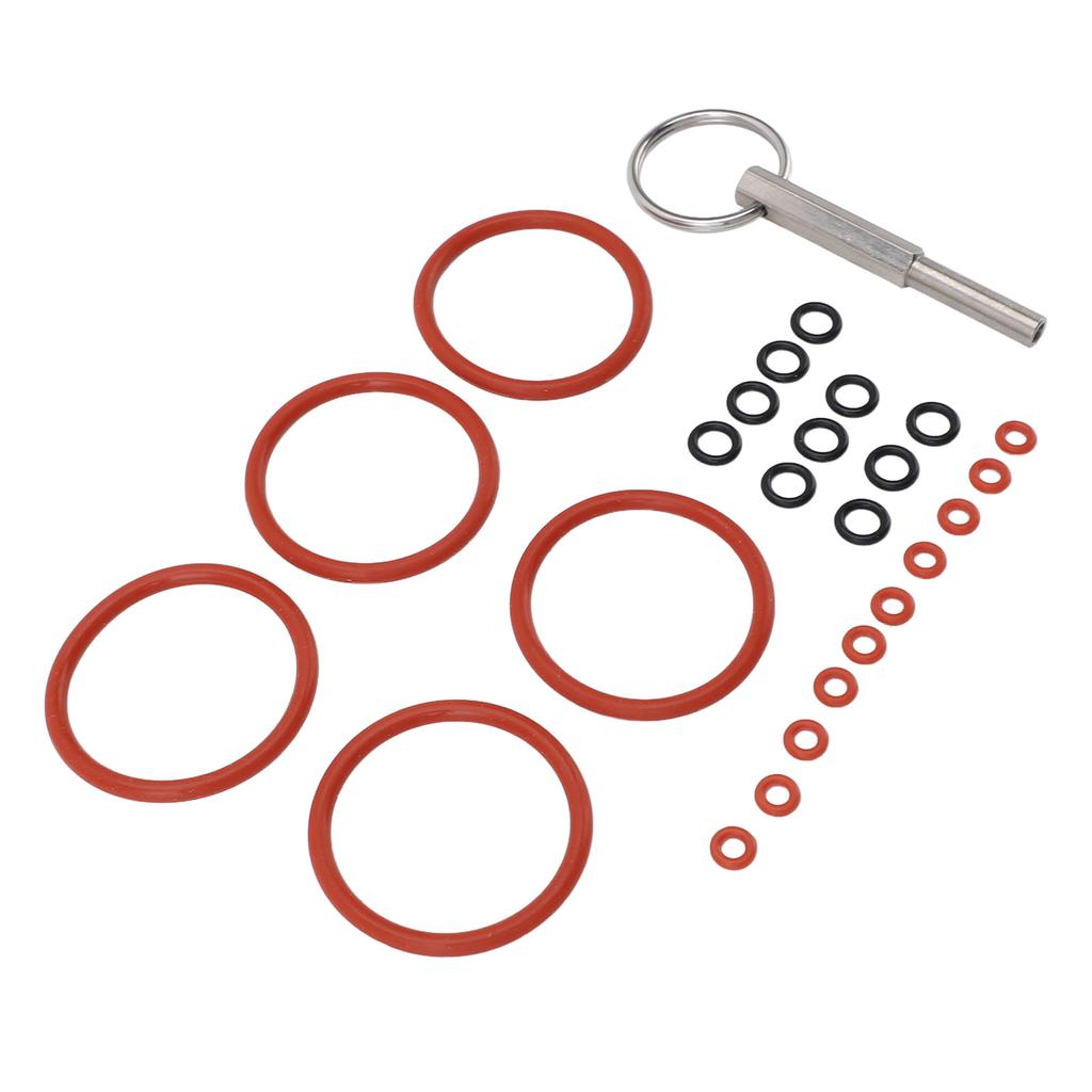25 шт. набор уплотнительных прокладок для кофемашины силиконовая замена O-образного контура с инструментом для ремонта для Coffee Mac