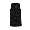Spring New Women's Clothing French Design Bows Decorative Texture round Neck Short Sleeveless Dress 5039156