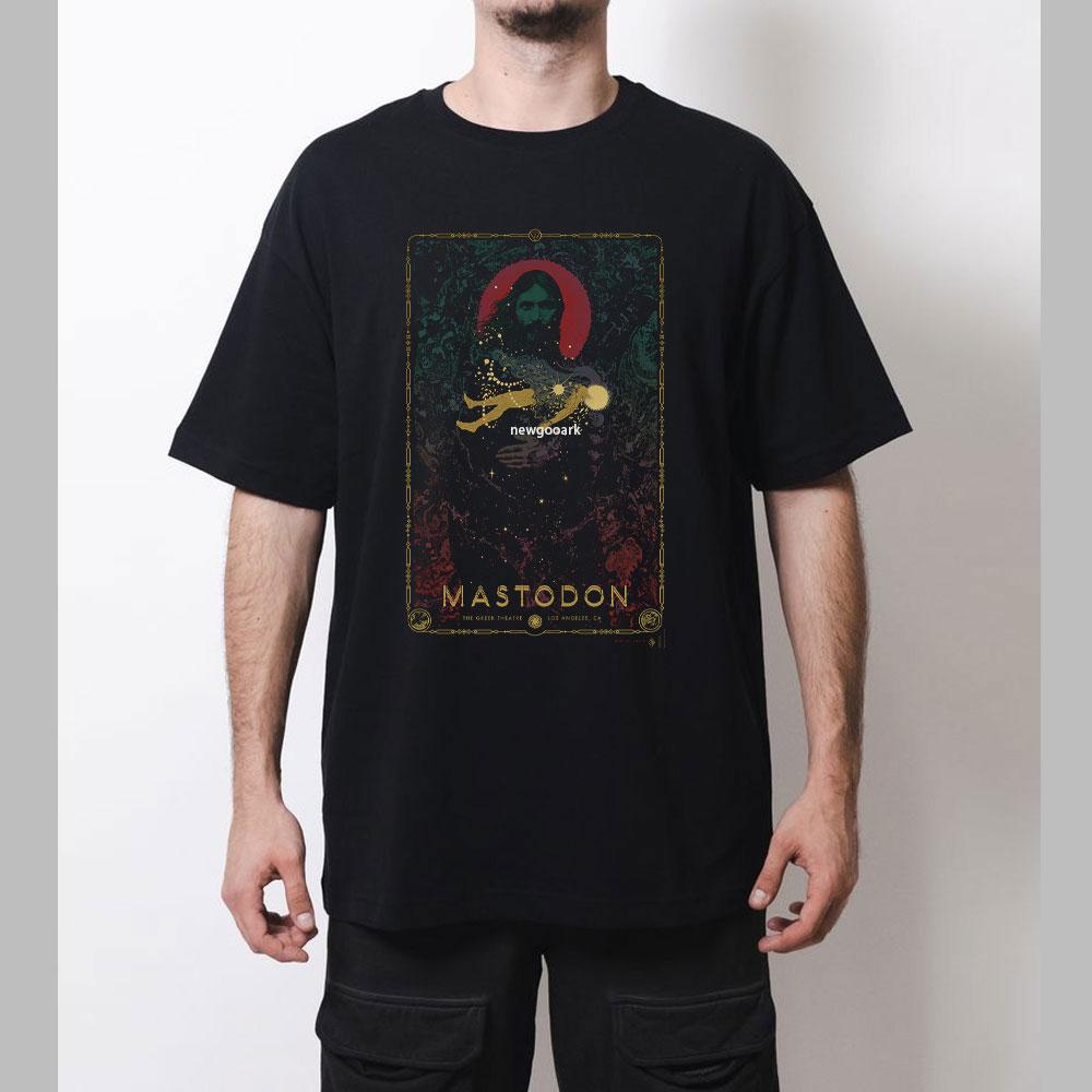 Vintage Mastodons Heavy Metal Band T SHIRT Short Sleeve Unisex TShirt Concert TShirt Short Sleeve Men Women Summer Cotton Tee