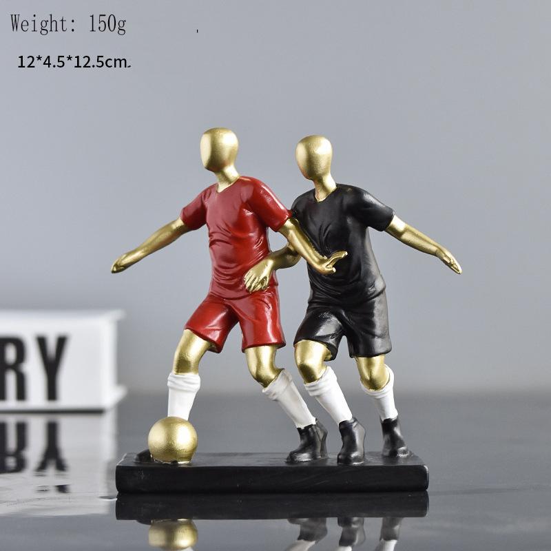 Статуэтка 1шт спортсмен смола домашний телевизор шкаф винный шкаф кабинет гостиная спальня офис рабочий стол дом