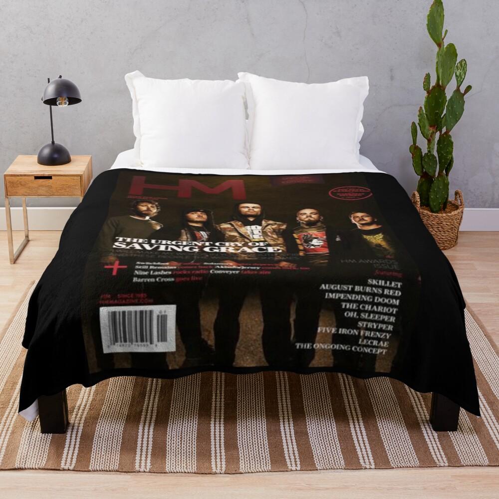 The Urgent Cry Of Saving Grace Indie Bands Classic Throw Blanket