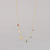 New Fashion Jewelry Necklace Simple Necklace Designs Gold Zircon Stainless Steel Necklaces for Women Gift