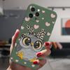 Для Iphone 13 12 Mini 11 14 Pro Max 14plus 13promax Защитный чехол с героями мультфильмов для девочек, подарки, милая сова для любителей, конфетный силиконовый чехол