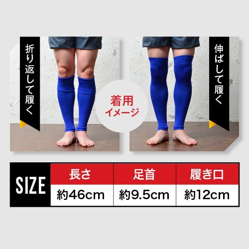 Calf Socks Soccer Socks No Lines Green Compression Men's Separate