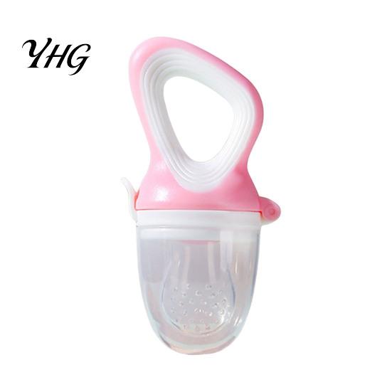 Baby Shower Gift Silicone Fruit Feeder Pacifier, Self Feeding And Teething Easy Grip Teether Relief Toy, to Hold Seamless Odorless Toddler Nibbler