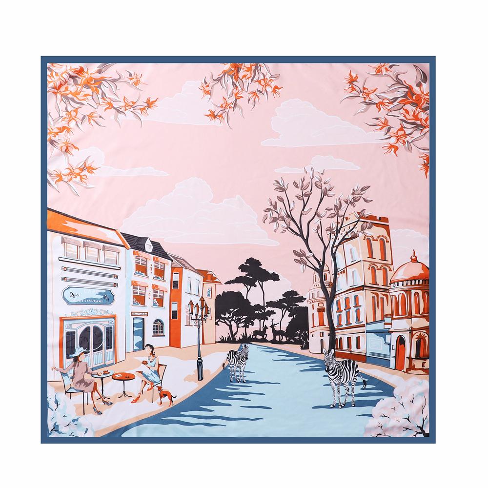 90 * 90 см Four Seasons Доступно Новое Большое Квадратное Полотенце Повязка На Голову Дышащая Пот Впитывающая Солнцезащитный Крем Простая Шаль Профессиональный Шарф