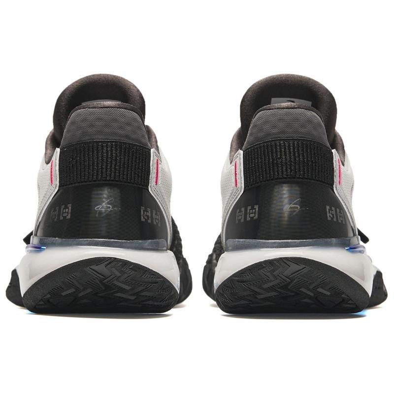 Anta GH5 Амортизаторы Отскок Низкие Баскетбольные Кроссовки Мужские Микрочип Серые Кроссовки 112431116-5