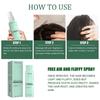 No-Wash Dry Hair Spray with Oil Control & Volumizing Collagen - 100ml Leave-In Fluffiness & Static-Free Refresh for Instant Volume and Freshness