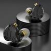KZ ZS10 PRO X Новые улучшенные наушники Hi-Fi с гибридными драйверами 1DD+4BA, внутриканальными басовыми наушниками с шумоподавлением и съемным кабелем.