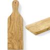 Olive wood serving board with handle 350 x 120 x 18 mm Hendi 505243