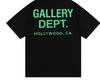Унисекс свободная футболка с принтом Gallery Dept 2026 Summer - Голливуд, Калифорния