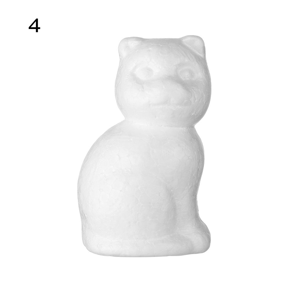 Home Decoration Party Supplies Children Toys Animals Shape Foam Balls White Polystyrene Styrofoam