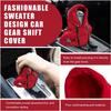 JOYCOURT Car Gear Shift Hoodie,Fashionable gear shift knob cover,Mini hoodie,Cute gadgets for car interiors,General Automotive Decorative Accessories