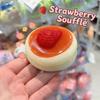 Сенсорный fidget-мячик черника, для расслабления рук, суфле, сквиши, креативный сквиши клубника, для детей и взрослых