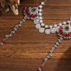 Waterdrop Tassel Hair Chains Ethnic Style Hairband Jewelry Trendy Forehead Chain  Women
