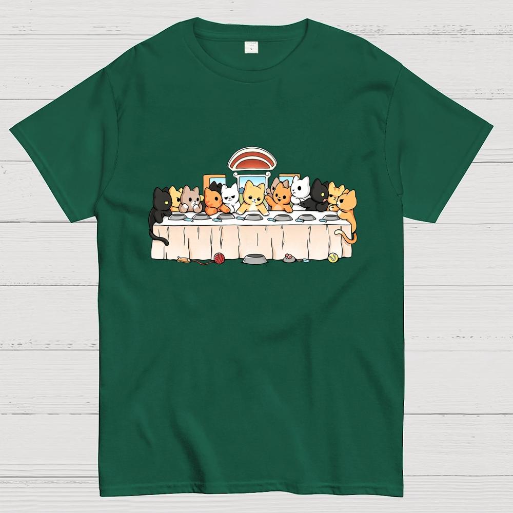 Last Dinner Kittens Cotton Casual Cool Loose T-Shirt