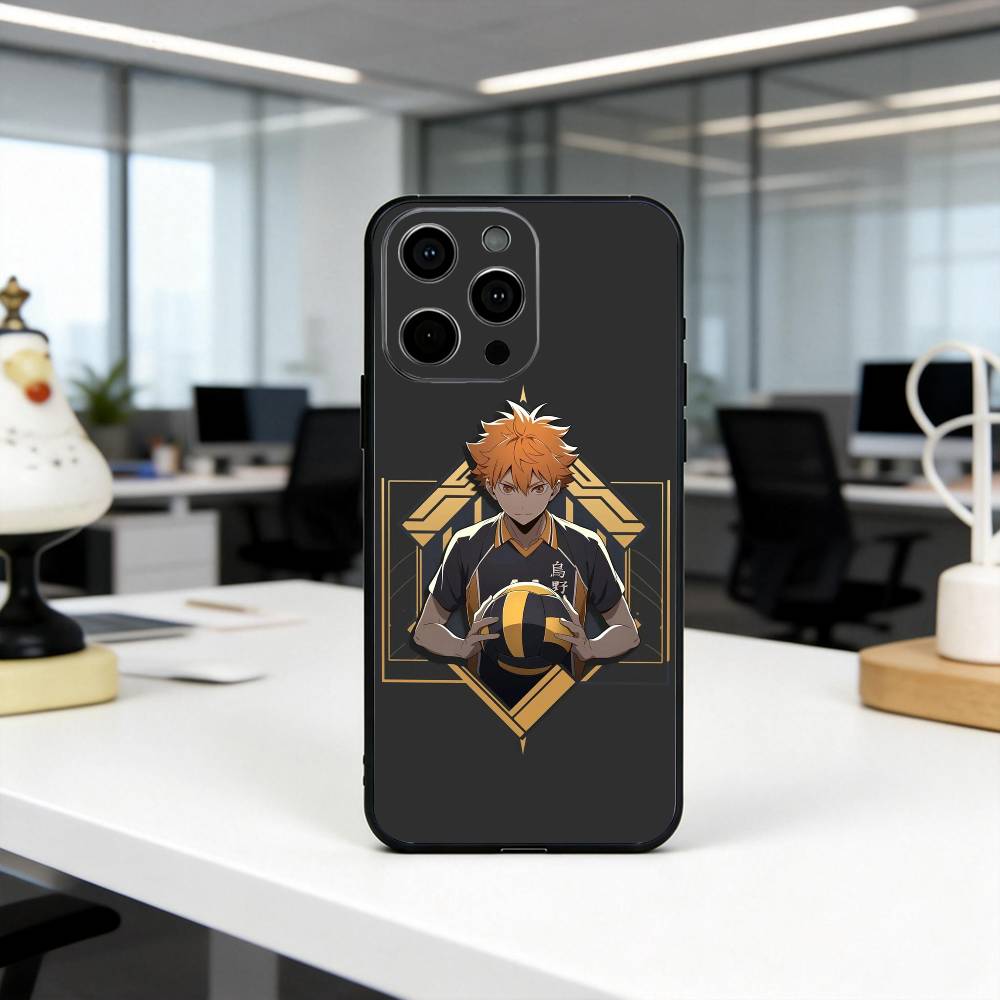 S-Шоё H-Хината BOY H-Хайк-ю Чехол для телефона Силиконовый Мягкий Для IPhone 17 16 15 14 13 12 11 X XR Plus Pro Max Plus