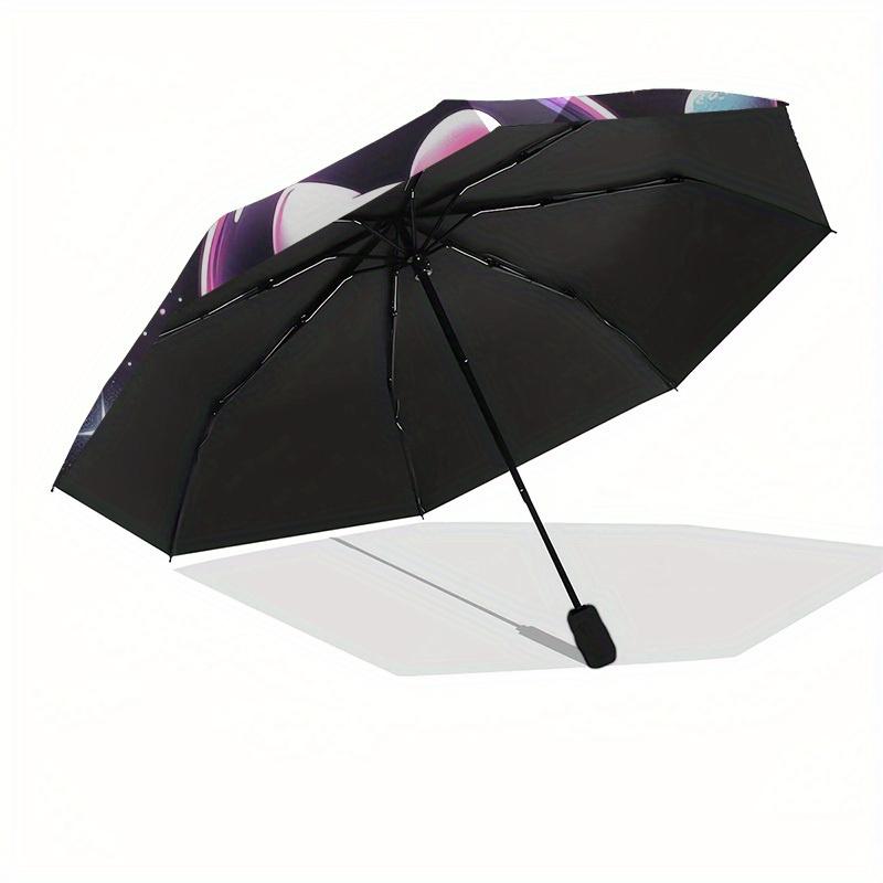 1pc Hello Kitty Space Adventure Umbrella with Plastic Handle,Suitable for All Seasons Home Travel Outdoor UmbrellaSanlio606