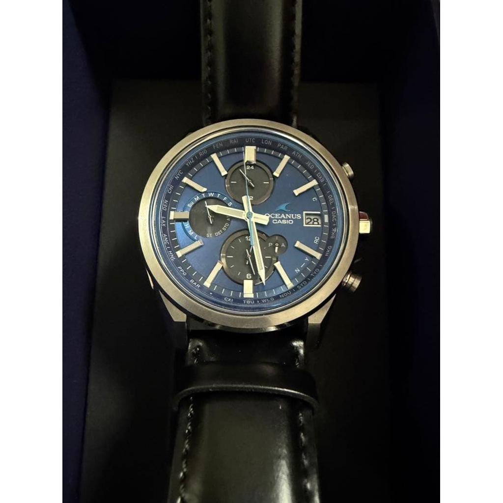 Б/у мужские часы CASIO OCEANUS