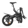DYU A16 38V 250W Lightweight Magnesium Alloy Commuter Electric Bicycle - 55km Pedal Assist, Foldable, Equipped with Dual Disc Brakes