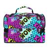 Insulated Food Lunch Bag Thickened PU Reusable Thermal Tote for Students School College Office Commuting Picnic and Travel