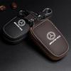 EJK4  2025 Hot For Benz Leather Car Key Case Key Fob Cover Shell Bag Wallet For Mercedes benz AMG C E S GLE CLC Class W204 W203 W205 W