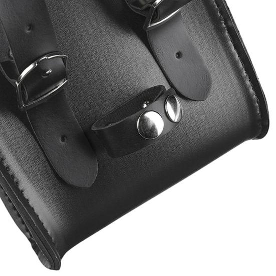 Водонепроницаемая универсальная мотоциклетная седельная сумка из искусственной кожи для хранения багажа