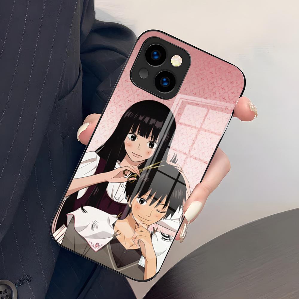 Классический чехол для телефона Kimi Ni Todoke для IPhone 17 Pro Max 15 Pro 16 14 Plus 12 13 Mini 11 Pro Ударопрочный стеклянный чехол