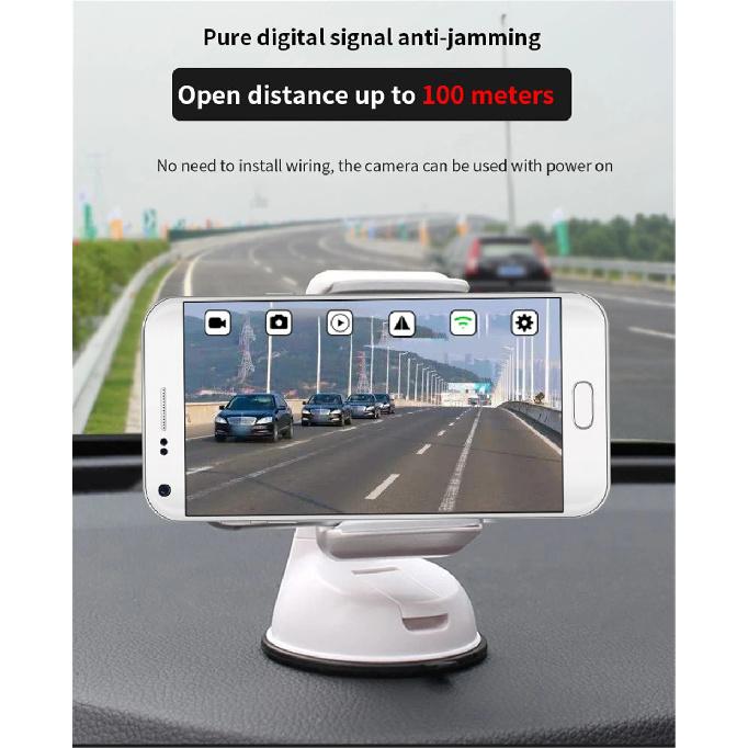 Автомобильная камера заднего вида Wi-Fi HD 170-градусная камера заднего вида Беспроводная водонепроницаемая камера заднего вида Wi-Fi 12 В 24 В для Android Ios