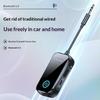 Bluetooth 6.0 Аудио Передатчик-Приемник Aux 2 в 1 Беспроводной Адаптер 3,5 мм С Микрофоном Hi-Fi Стерео Музыка для Автомобиля ТВ ПК Самолета