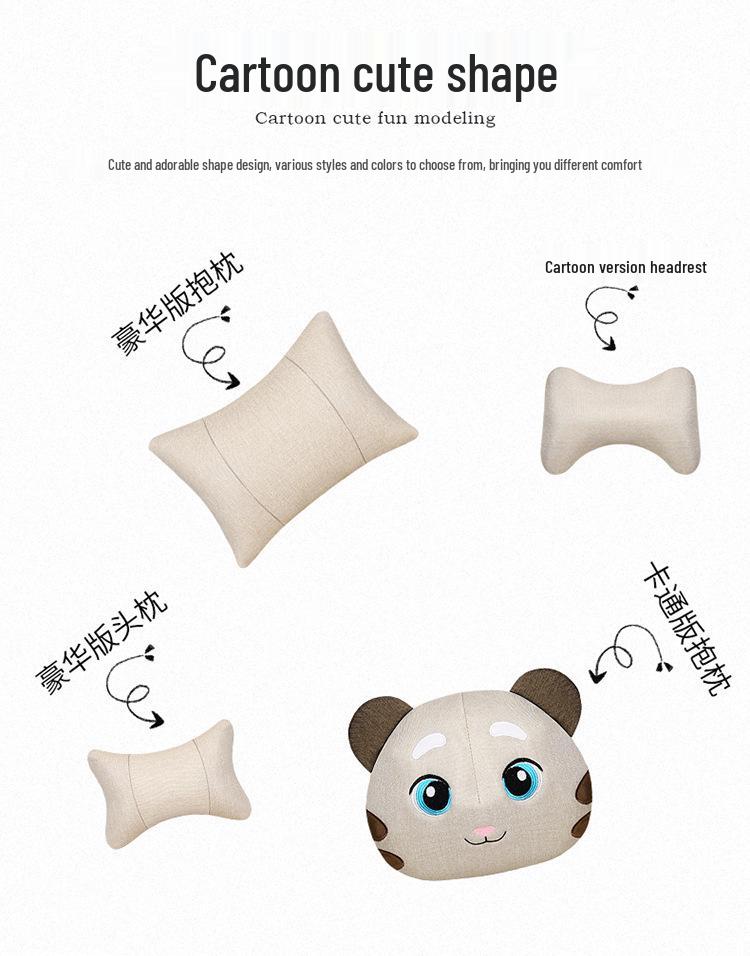 Winning Taurus Maverick Everest Buckwheat Hull Car Seat Cushion: Universal, Health-Focused, Cartoon Design for All Seasons