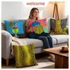 Art Yayoi Kusama Abstract Art Pumpkin Cushion Cover 1Pcs Decorative Covers Soft Cushion Case For Sofa Couch Decor 40X40 45X45