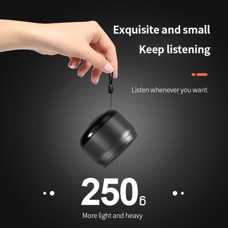 Беспроводной Bluetooth-динамик Портативный Аудио Стерео для Уличных Видов Спорта Поддержка Мобильного Телефона Сабвуфер МИНИ Портативный Динамик