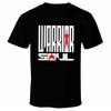 Черная футболка с логотипом группы Warrior Soul, унисекс, хлопок, все размеры, JM607, футболка унисекс