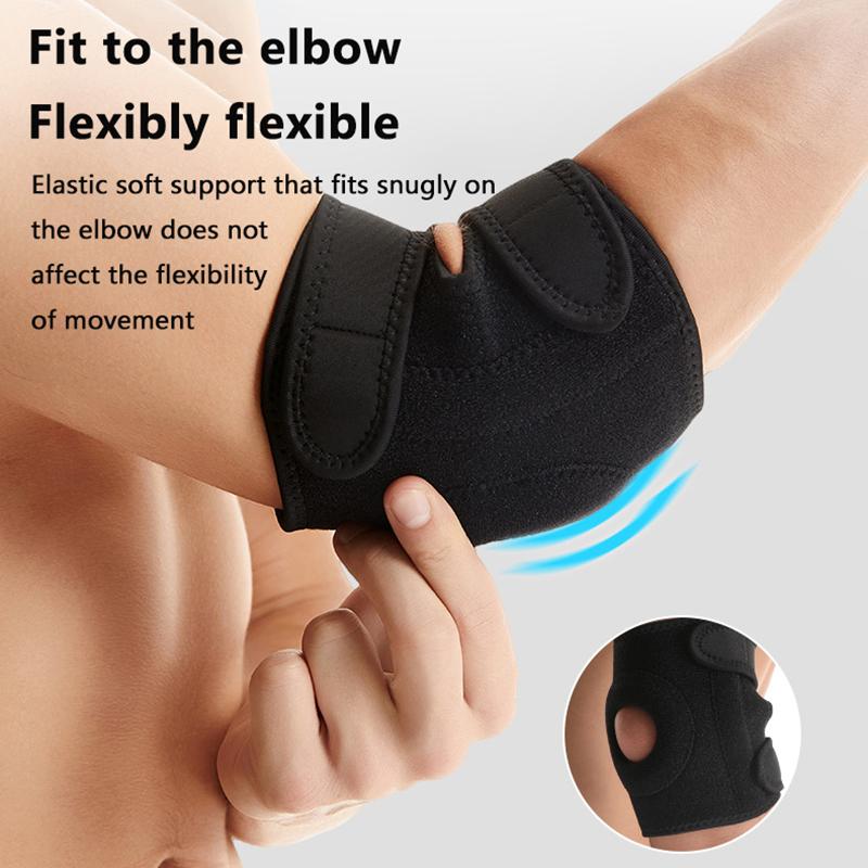 1 шт. регулируемый локтевой бандаж для поддержки тендинита для женщин и мужчин, теннисный протектор, бандаж для облегчения локтя, стабилизатор локтевой шины