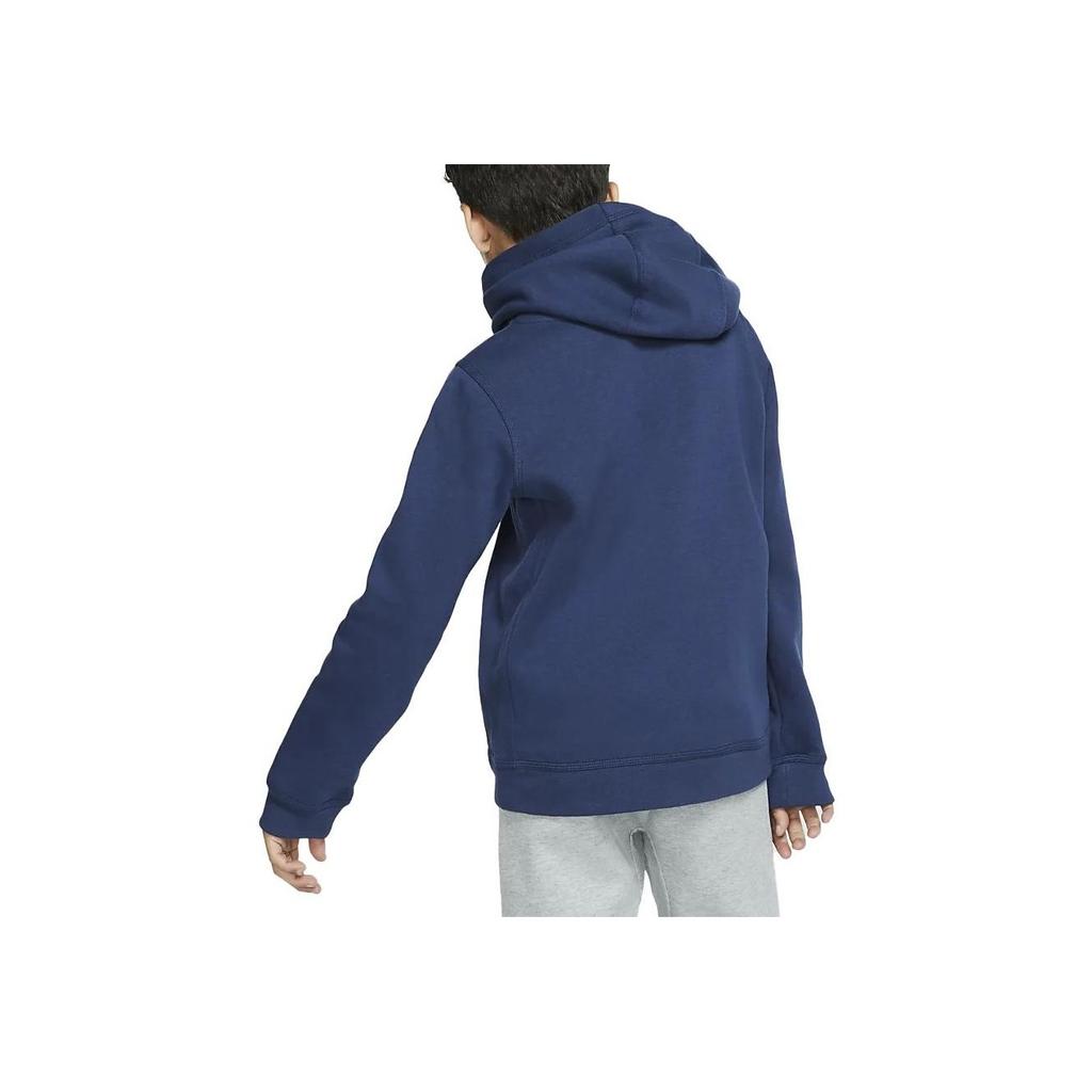 Nike Sportswear Club Solid Logo Hoodie Kids hoodies Midnight-Navy BV3757-410