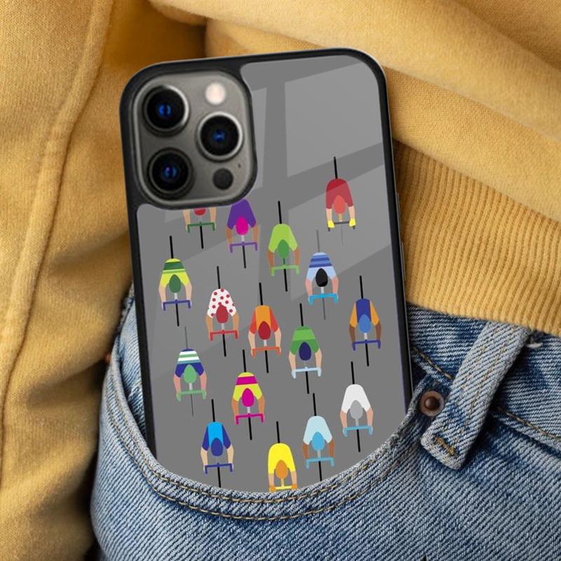 mountain bike Bicycle MTB Magnetic Soft Phone Case for iPhone 16 Promax 15 Pro 13 14 Plus 11 12 Mini MagSafe Coque
