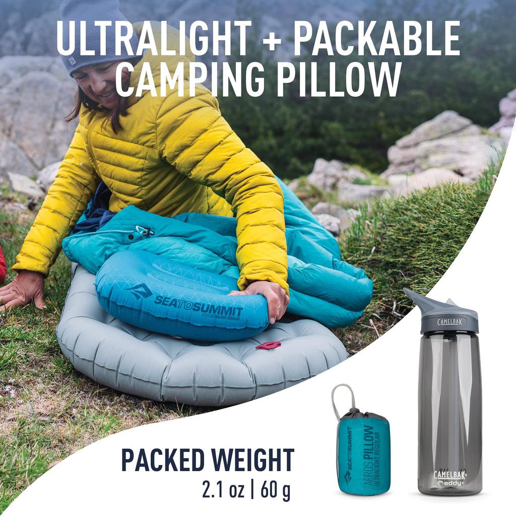 Подушка SEA TO SUMMIT Aero Ultra Light ST81025 Aqua (Обычный)