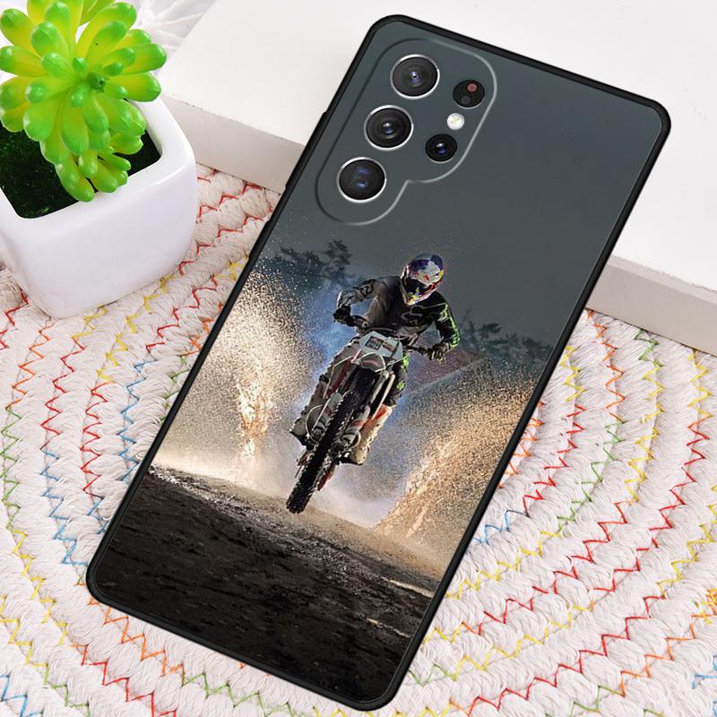 Мягкий силиконовый чехол для телефона Moto Bike Motocross для Samsung Galaxy note 10 pro S26 S25 S24 S23 S22 S21 Plus S25Ultra Capa Cover