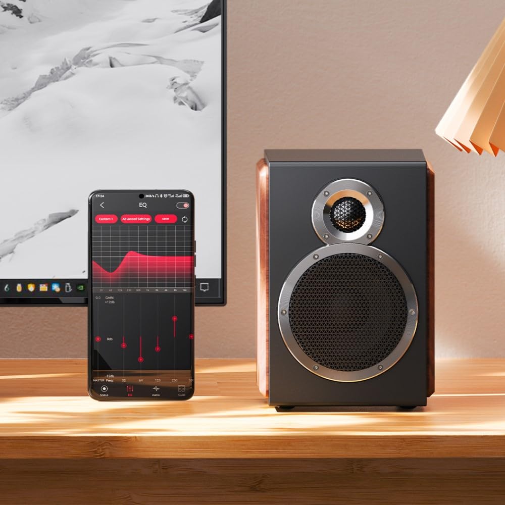 FIIO SA1 White from an Authorized Japanese Serial Number Active Speaker Desktop Bluetooth FIO-SA1-W [Shipped Retailer, Included]