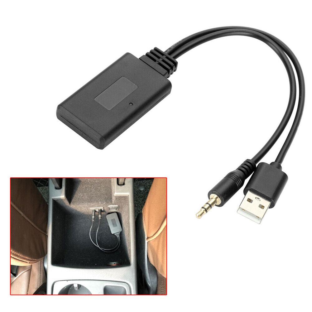 Car Mounted AUX 3.5MM Bluetooth Audio Cable Wireless Bluetooth Audio Reception HIFI Sound Quality Bluetooth Receiver