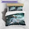 Ronaldo's Cosmic Moment Bedding Set, Breathable Duvet Cover with Pillowcases, Soft Bed Linen for Bedroom Home Decoration, Perfect Festival Birthday Gi